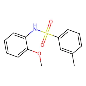 N-(2-methoxyphenyl)-3-methylbenzenesulfonamide structure