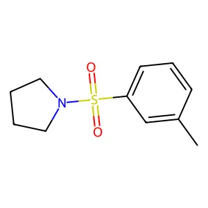 1-(3-Methylphenyl)sulfonylpyrrolidine structure