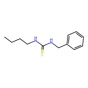 1-Benzyl-3-butylthiourea structure