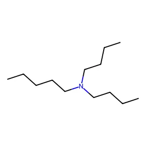 Dibutylpentylamine structure