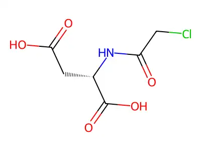 Chloroac-Asp-OH structure