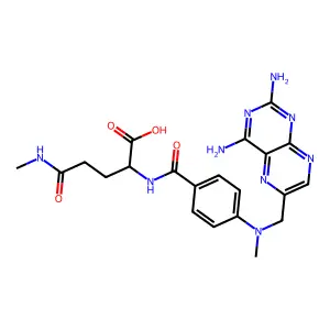 Methotrexate-gamma-methylamide structure
