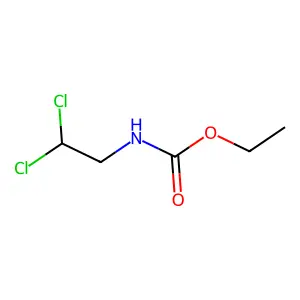 2,2-二氯乙基氨基甲酸乙酯 structure