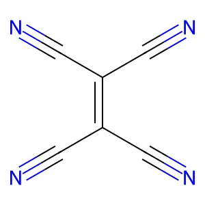 四氰乙烯 structure
