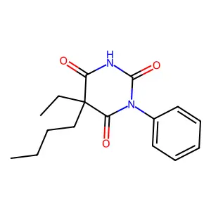 5-Butyl-5-ethyl-6-hydroxy-3-phenylpyrimidine-2,4(3H,5H)-dione structure