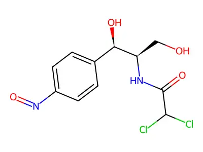 Nitrosochloramphenicol structure