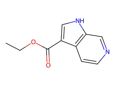 ethyl 1H-pyrrolo(2,3-c)pyridine-3-carboxylate structure