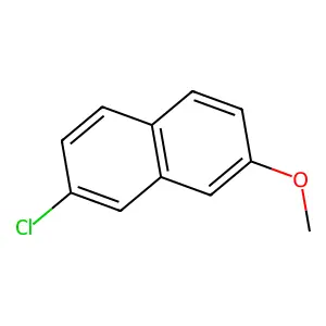 2-Chloro-7-methoxynaphthalene structure