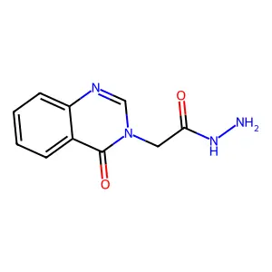 2-(4-Oxoquinazolin-3(4H)-yl)acetohydrazide structure
