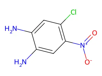 4-Chloro-5-nitro-o-phenylenediamine structure