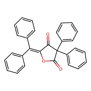 5-(Diphenylmethylene)-3,3-diphenyl-2,4(3H,5H)-furandione structure