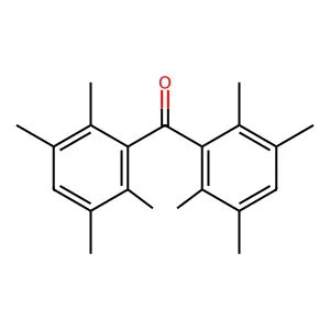 Bis(2,3,5,6-tetramethylphenyl)methanone structure