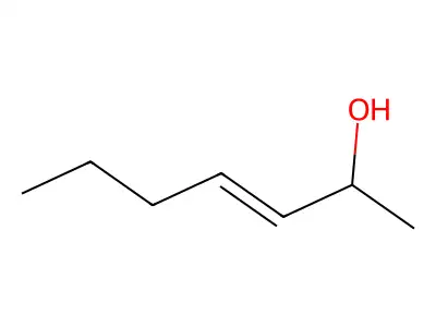 Hept-3-en-2-ol structure