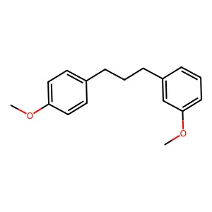 Benzene, 1-methoxy-3-(3-(4-methoxy-d3-phenyl)propyl)- structure
