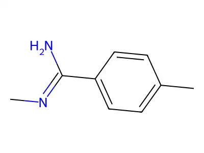 N',4-dimethylbenzenecarboximidamide structure