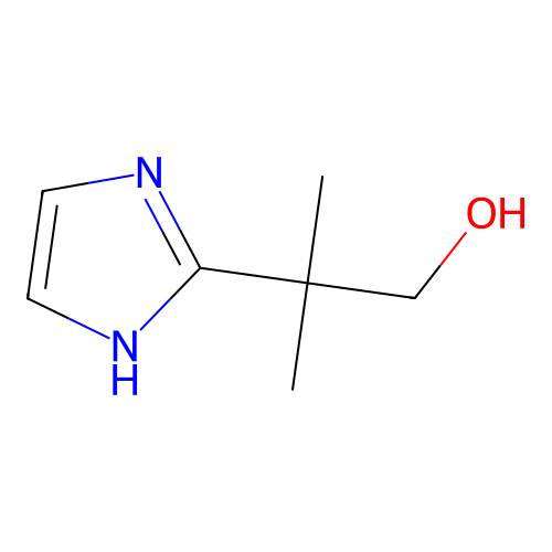 beta,beta-dimethyl-1H-imidazole-2-ethanol structure