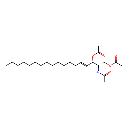 Triacetylsphingosine structure
