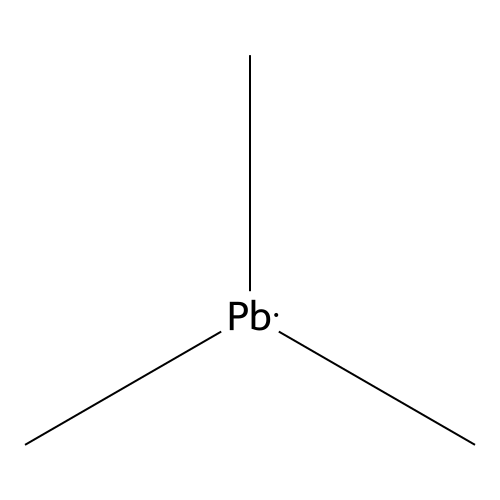 Trimethyl lead structure