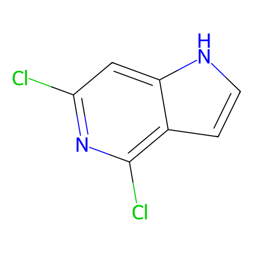 4,6-Dichloro-1H-pyrrolo[3,2-c]pyridine structure