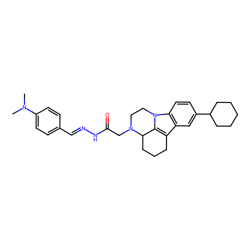 C31H39N5O structure