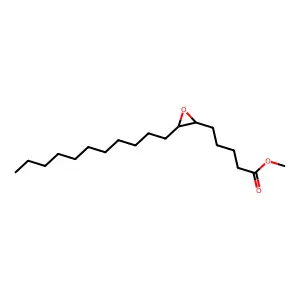6,7-Epoxyoctadecanoic acid methyl ester structure