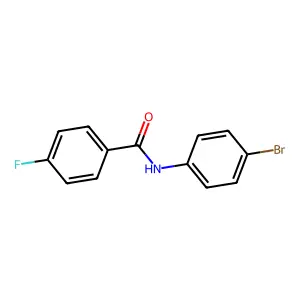 N-(4-bromophenyl)-4-fluorobenzamide structure