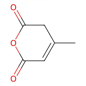 3-Methylglutaconic anhydride structure