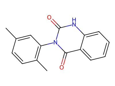 3-(2,5-Dimethylphenyl)-1,3-dihydroquinazoline-2,4-dione structure