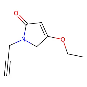 3-Pyrrolin-2-one, 4-ethoxy-1-(2-propynyl)- structure