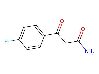 3-(4-Fluorophenyl)-3-oxopropanamide structure