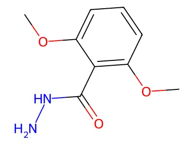 2,6-Dimethoxybenzohydrazide structure