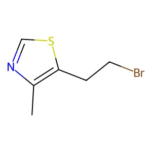 5-(2-Bromoethyl)-4-methyl-1,3-thiazole structure