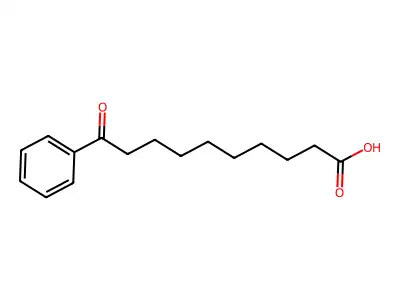 10-Oxo-10-phenyldecanoic acid structure
