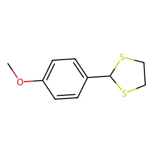2-(4-甲氧基苯基)-1,3-二硫戊环 structure