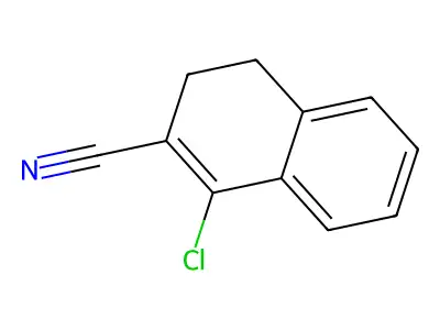 1-Chloro-3,4-dihydronaphthalene-2-carbonitrile structure