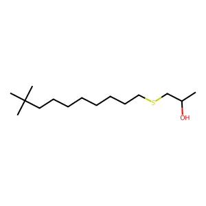 2-Propanol, 1-(tert-dodecylthio)- structure