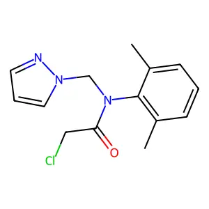 吡草胺 structure