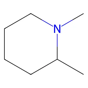 1,2-Dimethylpiperidine structure