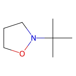 Isoxazolidine, 2-(1,1-dimethylethyl)- structure
