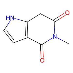 5-Methyl-1H-pyrrolo[3,2-c]pyridine-4,6(5H,7H)-dione structure