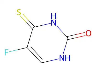 5-Fluoro-4-mercapto-2-hydroxypyrimidine structure