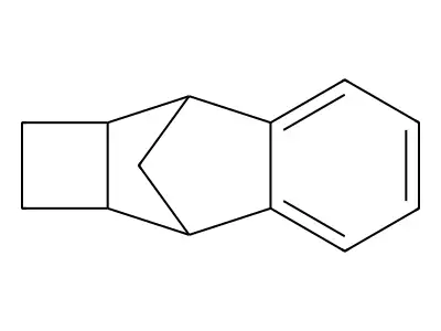 3,8-Methanocyclobuta(b)naphthalene, 1,2,2a,3,8,8a-hexahydro-,(2aalpha3beta,8beta,8aalpha)- structure