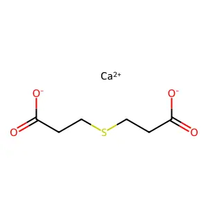 Calcium 3,3'-thiobispropionate structure