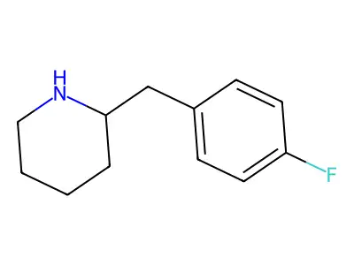 2-(4-Fluoro-benzyl)-piperidine structure
