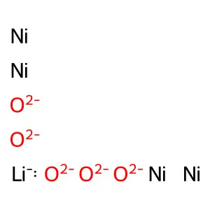Nickelate(Ni4O5)(1-), lithium structure