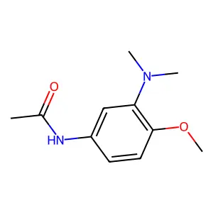 N-(3-(二甲氨基)-4-甲氧基苯基)乙酰胺 structure