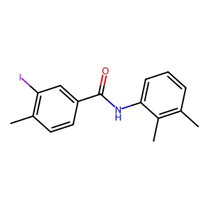 N-(2,3-dimethylphenyl)-3-iodo-4-methylbenzamide structure