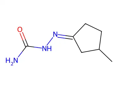 [(3-Methylcyclopentylidene)amino]urea structure