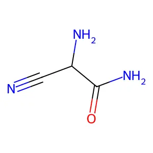 2-氨基-2-氰基乙酰胺 structure