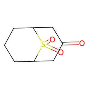 9Lambda6-thiabicyclo(3.3.1)nonane-3,9,9-trione structure
